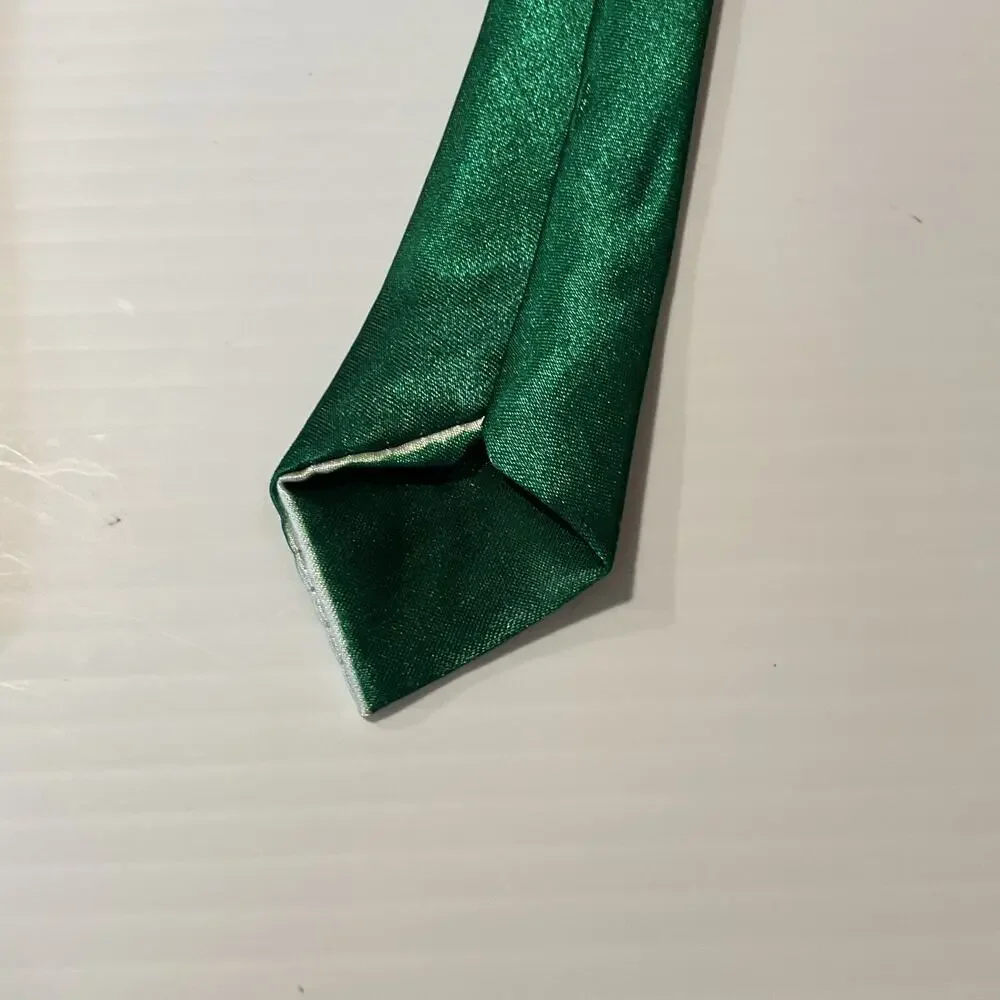 1995 Looney Tunes Christmas Tie Taz Ugly Holiday Necktie Green